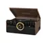 Victrola VTA-270B braun / Plattenspieler mit Radio & CD- & MC-Mechanismus / 33 & 45 & 78 U/min / FM / BT / RCA / Lautsprecher