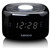 LENCO CR-12 schwarz / UKW-Radio / Uhr / Alarm / Nachtlicht / LED-Anzeige
