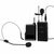 MOZOS MIC-UHF-SET schwarz / Ansteckmikrofon / kabellos