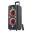 FENDA F&D PA300 schwarz / Party Aku Lautsprecher / 100W / BT / FM / USB / AUX / OPT / Mikrofon