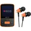 ECG PMP 30 8 GB schwarz & orange / MP3- und MP4-Player / 1,5 Zoll / 8 GB / MicroSD / Radio FM 