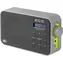 ECG RD 110 DAB schwarz / Tragbares Radio / UKW und DAB+ / LCD-Display / Teleskopantenne / USB-C / AUX 