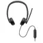 DELL Wired Headset WH3024 schwarz / Headset mit Mikrofon / USB-C / Microsoft Teams & Zoom