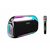 Swissten HARMONY schwarz / Bluetooth-Lautsprecher / IP54 / 200W / 18000mAh / AUX / Karaoke-Mikrofon / BT 5.0