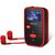 Sencor SFP 4408RD rot / MP3-Player / 1,1" LCD / 8GB / MicroSD