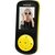 Sencor SFP 5870BYL schwarz-gelb / MP3- & MP4-Player / 1,8" TFT / 8GB / MicroSD