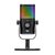 Thermaltake GS50 RGB USB schwarz / Tischmikrofon / 1x USB-C / 1x 3,5mm Klinke / 2m