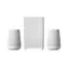 Homatics Sound&Sound 2.1 weiß / Kabellose Lautsprecher + Subwoofer / Dolby Audio / Bluetooth 5.0