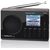 Albrecht DR 70 schwarz / Tragbares Radio / FM / DAB+ / Taschenlampe