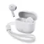 Nedis HPBT2400WT weiß / Kabellose Kopfhörer mit Mikrofon / Bluetooth / bis zu 16 Stunden 