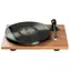Pro-Ject E1 BT + AT3600L - Walnuss / Plattenspieler / Gurt / Cinch-Kabel 1,23 m