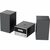Majority Oakcastle HiFi150 schwarz / Microsystem / 20W / CD / MP3 / FM / Bluetooth / USB / 3,5 mm Klinke / Fernbedienung