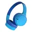 Belkin SOUNDFORM Mini Kinder-Kopfhörer, kabellos, blau / Mikrofon / Bluetooth 5.0 / 3,5-mm-Klinkenanschluss / Akkulaufzeit bis zu 30 Stunden