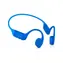 Evolveo BoneMax blau / kabelloser Wangenknochenkopfhörer / Bluetooth / MP3 / 32 GB / IPX8