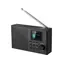 Sandberg Lautsprecher-Radio DAB+BT, wiederaufladbar, schwarz / FM + DAB / 2000 mAh / Bluetooth 