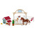 Schleich Horse Club 42458 Gastpferd Hannah mit Hündin Ruby / ab 3 Jahren / 20 Figuren
