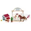 Schleich Horse Club 42458 Gastpferd Hannah mit Hündin Ruby / ab 3 Jahren / 20 Figuren