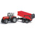 Bruder 02045 Massey Ferguson 7480 Traktor mit Auto / 1:16 / ab 3 Jahren
