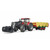 Bruder 3198 Case IH Optum 300 CVX Traktor mit Frontlader und Ballenträger / 4+
