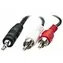 Gembird Audiokabel Klinke<->2x CINCH, Anschluss 1,5 m