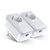 TP-LINK TL-PA4010P Starter Kit / Powerline-Ethenet-Adapter für 230-V-Steckdose / Pass-Through / 500 Mbit/s / 2 Stück im Paket