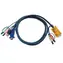 Aten KVM-Kabel HD15-SVGA+USB+Audio 5m