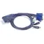 Aten CS-62U / 2- Port -Mini-KVM-USB / Audio / 1,8 m integrierte Kabel