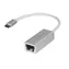 StarTech USB-C-Adapter silber / für Netzwerkanschluss / RJ45 