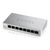 ZyXEL GS1200-8 / Desktop-Gigabit-Web- SMART Switch / 8x 1 Gbit/s / QoS / Metalldesign
