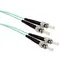 Solarix optisches Kabel ST-ST OM3 2m / Patchkabel / Multimode / Duplex