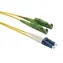 Solarix optisches Kabel E2000-LC APC-UPC 2m / Patchkabel / Singlemode / Duplex