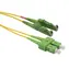 Solarix optisches Kabel E2000-SC APC 2m / Patchkabel / Singlemode / Duplex / OS