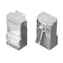Solarix -Stecker RJ45 CAT5E STP für Kabel - 1 Stück / geschirmt / nicht gefaltet
