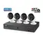 iGet HOMEGUARD HGNVK85304 / 8-Kanal-FullHD-Recorder NVR + 4X IP 1080p-Kamera / 1xHDD SATA / LAN / USB / VGA / HDMI