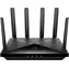 Cudy AX3000 5G-Router / 1x WAN + 3x LAN RJ45 1000 Mbit/s / 2,4 GHz 574 Mbit/s / 5 GHz 2402 Mbit/s
