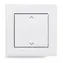 Homematic IP Wippschalterabdeckung - mit Symbolen / Kompatibilität mit 55 mm Rahmen