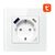 Avatto N-WOT10-USB-W weiß / Smart-Steckdose / USB-A & USB-C / 3680W / WiFi