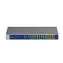Netgear 24PT GE U60 / 24port GBit Switch / 24x GLAN / Rack / Metall