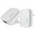 Strong Powerline WF 600 DUO MINI / Set Powerline-Adapter / 600 Mbit/s / WLAN 300 Mbit/s / 2x LAN / 2St