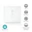 Nedis SmartLife Wandschalter Weiß / WLAN / 300 W / Android & iOS / Glas 