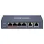 HIKVISION DS-3E1106HP-EI / Switch / 4X 100 Mbit/s RJ45 PoE / 4X 100 Mbit/s RJ45
