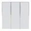 Avatto TS60- EU-W3 ZigBee TUYA Touch-Lichtschalter (3 Stromkreise) weiß