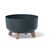 Prosperplast GRACIA LOW 38 cm anthrazit / Blumentopf 