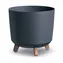 Prosperplast GRACIA TUBE 29,8 cm anthrazit / Blumentopf 