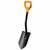 Fiskars 1066715 Kurzer spitzer Spaten