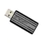 Verbatim Store 'n' Go PinStripe 64 GB schwarz / USB-Stick / USB 2.0 / Lesen: 10 MB/s / Schreiben: 4 MB/s