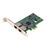 DELL 1GbE 2-Port-Netzwerkkarte / Broadcom 5720 DP / Low Profile