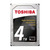 Toshiba N300 NAS 4 TB Bulk / HDD / 3,5 Zoll / SATA III / 7.200 U/min / 128 MB Cache / intern