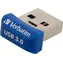 Verbatim Store 'n' Stay Nano 16 GB blau / USB-Stick / USB 3.0 / Lesen: 80 MB/s / Schreiben: 25 MB/s