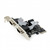 Gembird PCI-Express-Karte mit 2x seriellem RS-232-Anschluss